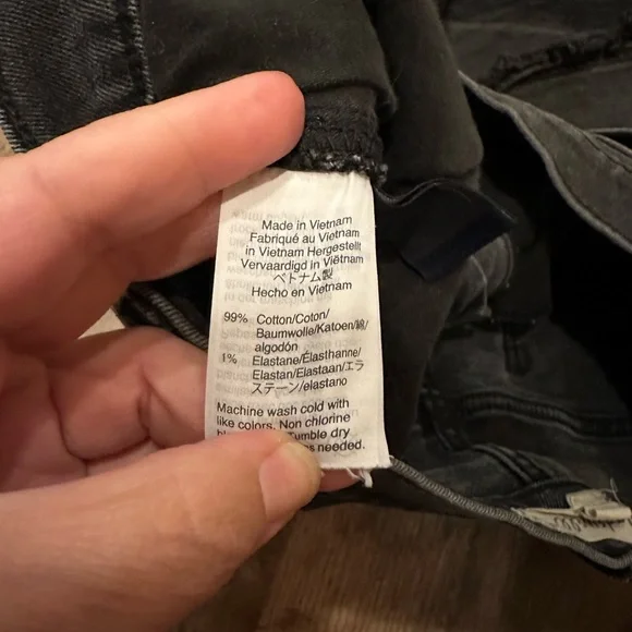 Madewell High-Rise Denim Shorts in Clint Wash: Drop-Hem Edition sz 28 - Picture 4 of 7